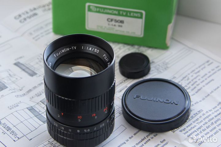 Объектив Fujinon-TV lens 50/1.4 CF50B