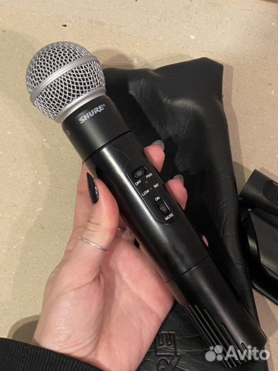 Радиомикрофон shure sm58