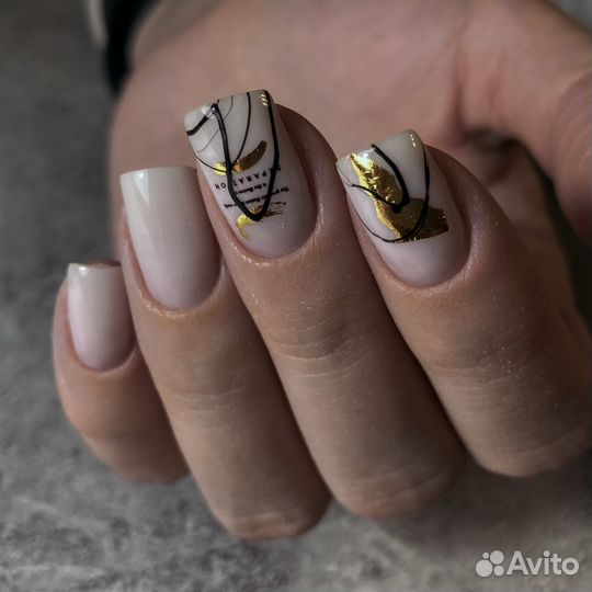 Маникюр с покрытием гель-лак