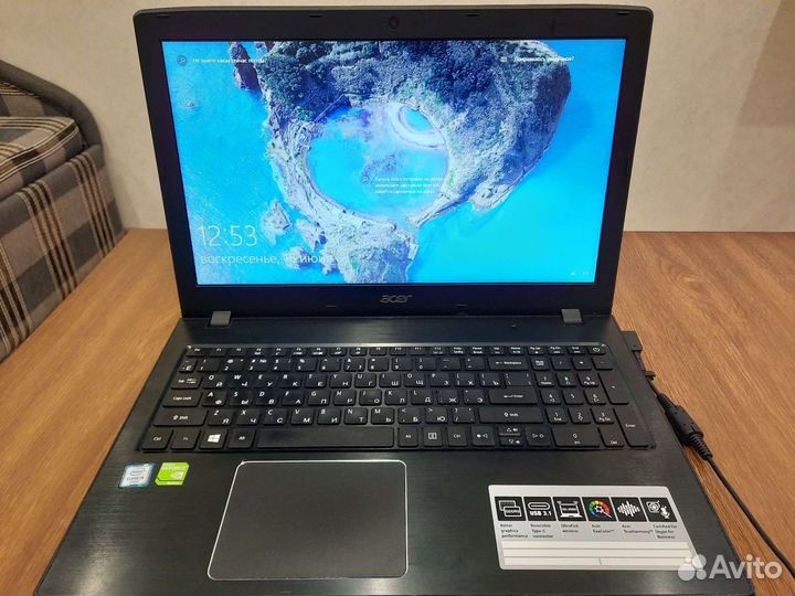 15.6 Ноутбук Acer i3-6006U nvidia GeForce 940MX
