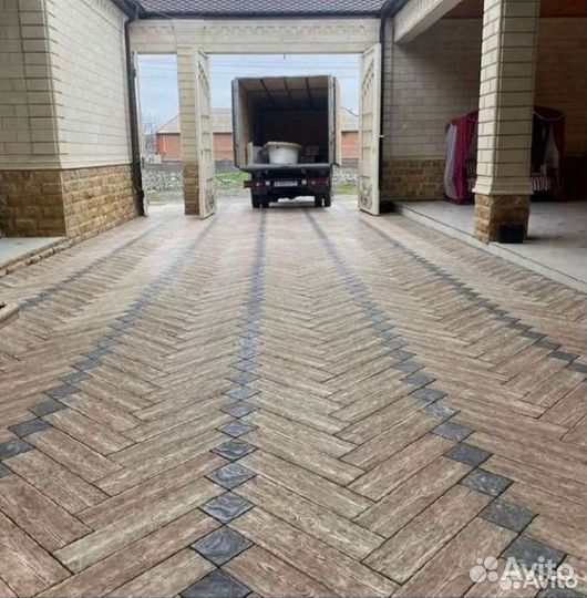 Тротуарная плитка.брусчатка. из кевларобетона