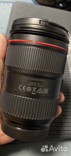 Объектив canon EF - 24-105 f 4 L - ii