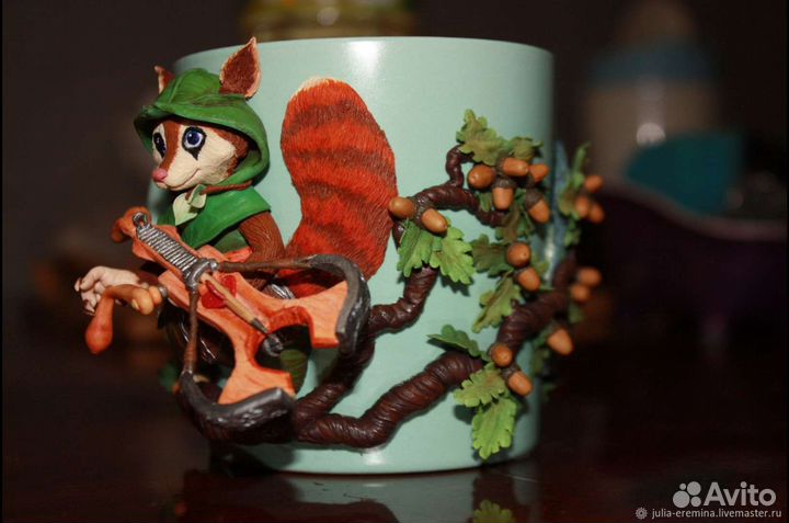 Кружка с персонажем из игры Дота 2. Hoodwink