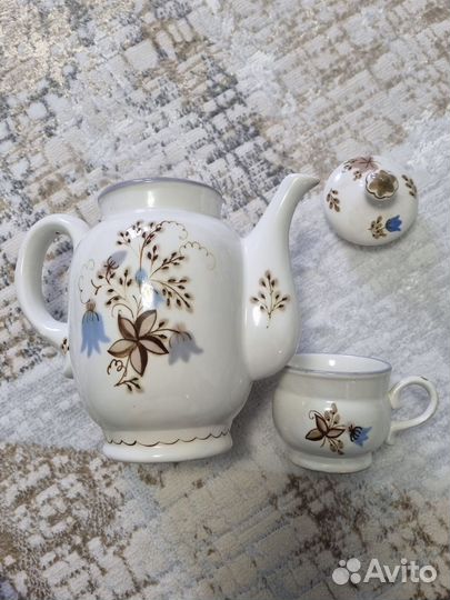 Заварочный чайник с чашкой СССР