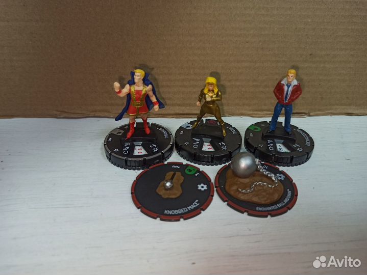 5 фигурок Marvel HeroClix лот#4