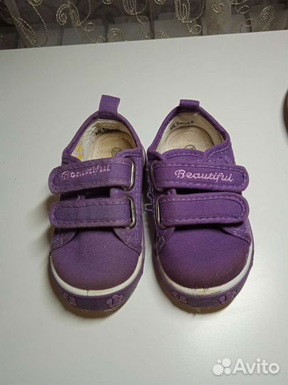 Кеды для девочки 20