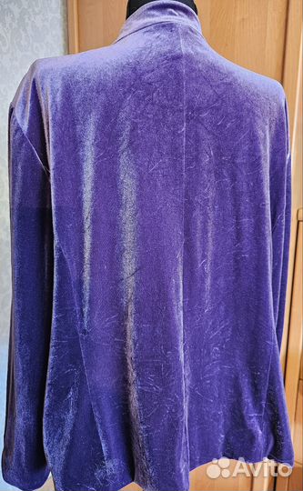 Бархатная курточка женская 52-54разм