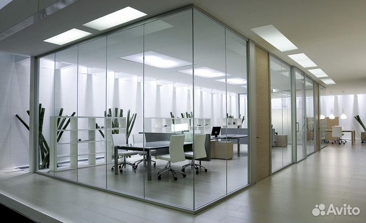 Ограждения офисные от производителя