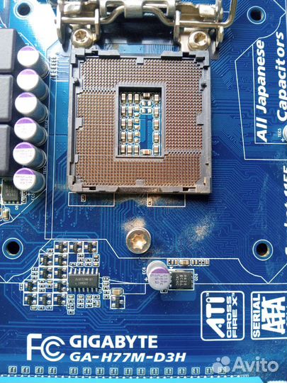 Gigabyte GA-H77M-D3H LGA1155 miniATX