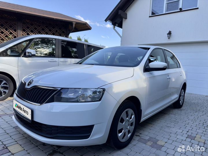 Skoda Rapid 1.6 МТ, 2017, 50 000 км