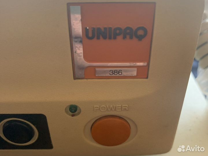 Ретро 386 компьютер Unipaq