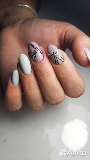 Маникюр, покрытие гель лаком, педикюр