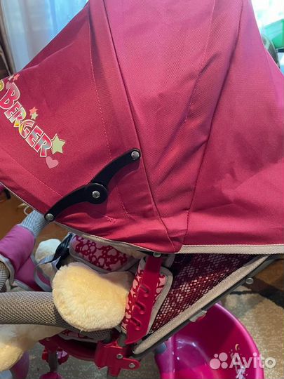 Велосипед коляска с ручкой