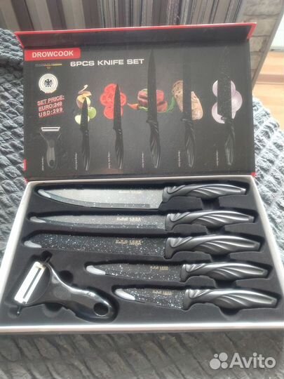 Набор кухонных ножей 6 пр