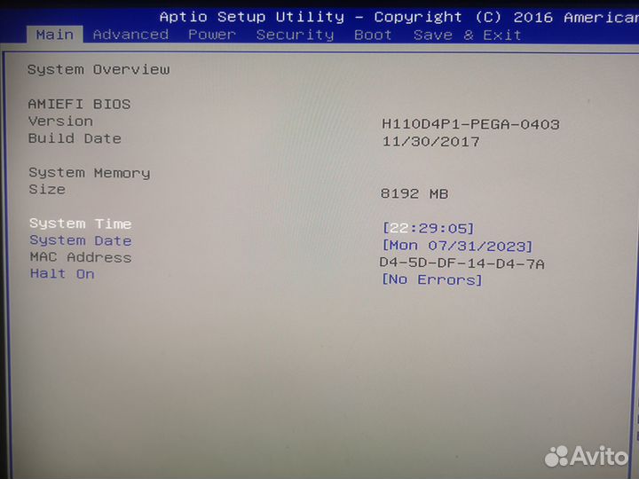 Неттоп Pegatron Jupiter Core i3-10100