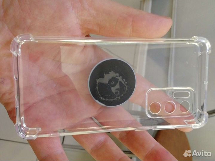 Чехол-бампер Huawei P40 с магн. кольцом-держателем