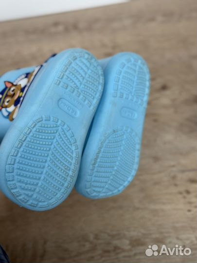 Детские резиновые сапоги 22 размер