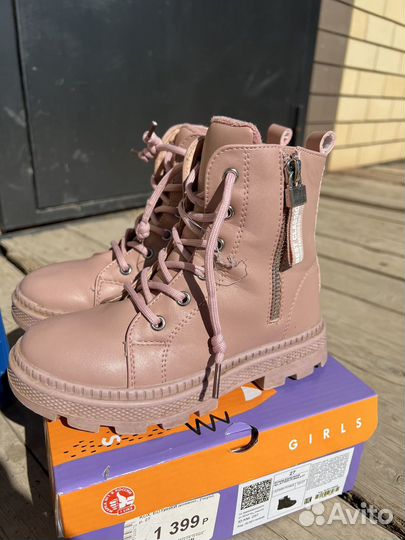Сапоги зимние на девочку