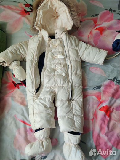 Зимний комбинезон для девочки
