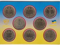 1 гривна все виды монет в альбоме Украина