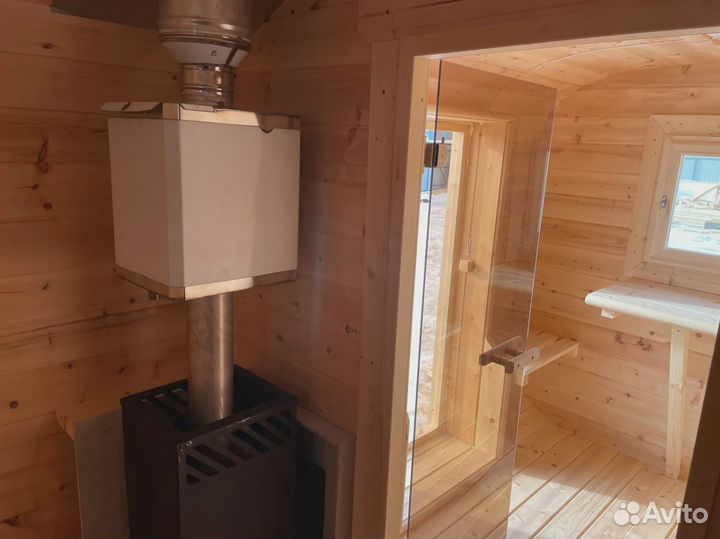 Баня Бочка в наличии под ключ