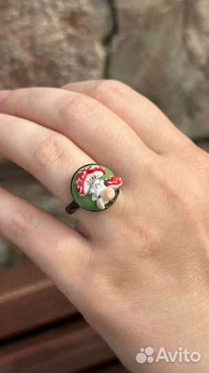 Серьги и кольцо