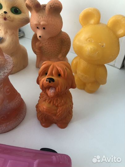 Резиновые игрушки СССР