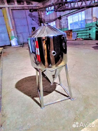 Цкт 180 л из нержавейки с горловиной на 4 дюйма