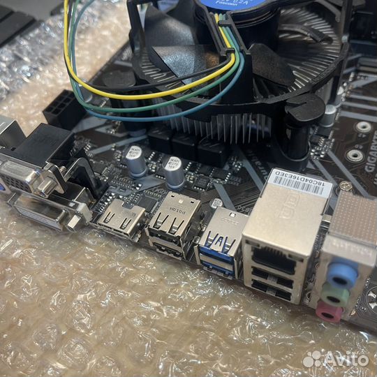 Материнская плата gigabyte h310m/ pentium g5420