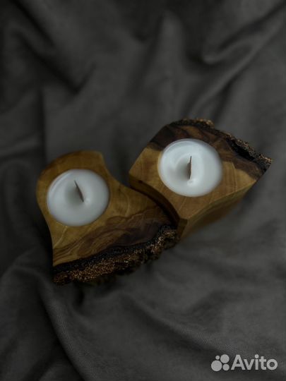 Свеча в дереве