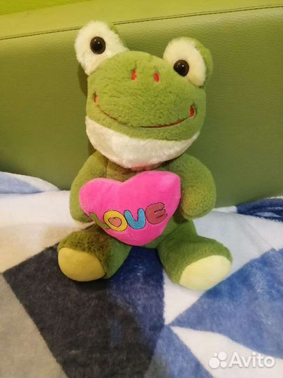 Мягкая игрушка лягушка