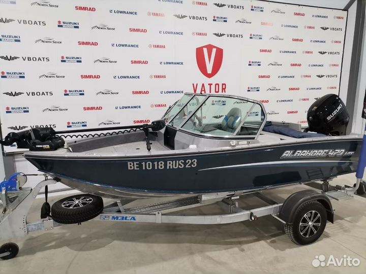 Лодка Albakore 470 Fish Lite c Suzuki DF90