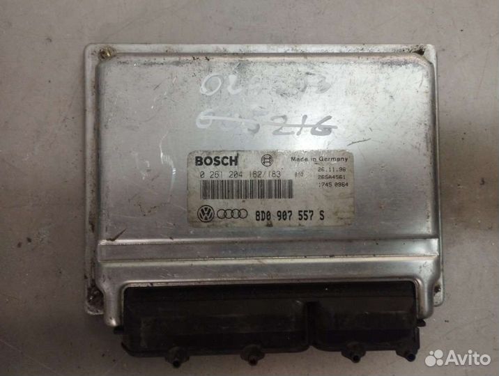 Блок управления двигателем audi a4 b5 (1994 - 2001) 8d0907557s. 26sa4961. 0261204183