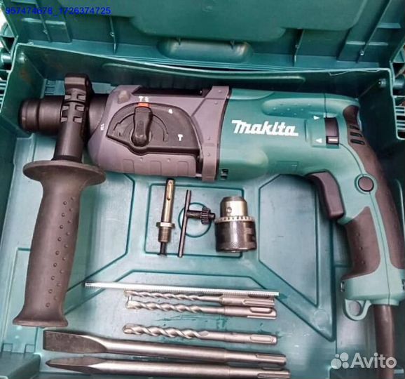 Мощный перфоратор Makita HR2470X15 (Арт.74560)