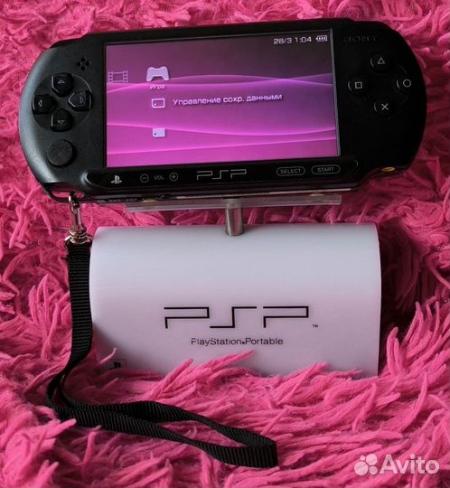 Sony PSP E1008 + 8 GB + Комплект