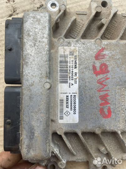 Эбу,мозги,блок управления Renault Symbol