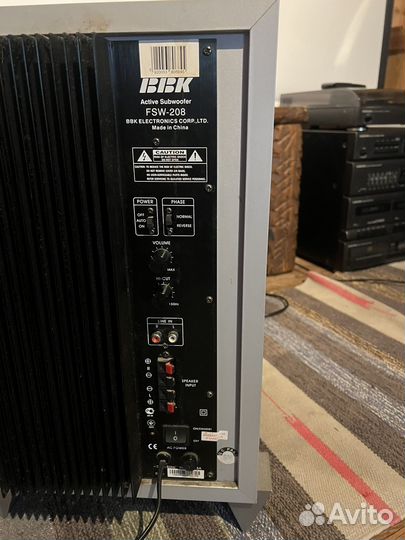 Активный сабвуфер BBK FSW-208