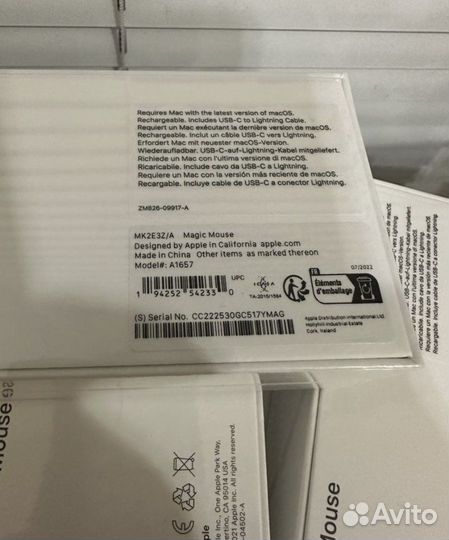 Apple Magic Mouse 3 новые запечатаные