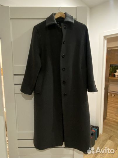 Пальто женское демисезонное оверсайз длинное