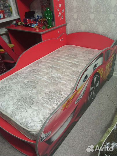 Кровать-автомобиль Формула 4.0 для мальчика