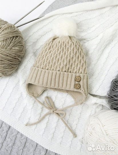 Шапка детская зимняя 46 48