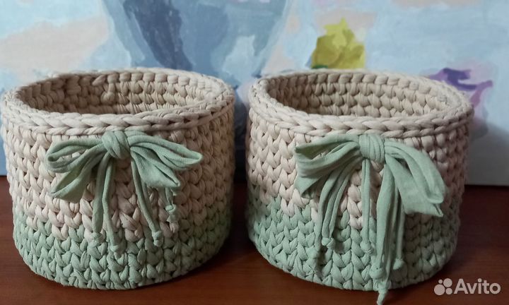 Набор интерьерных корзин