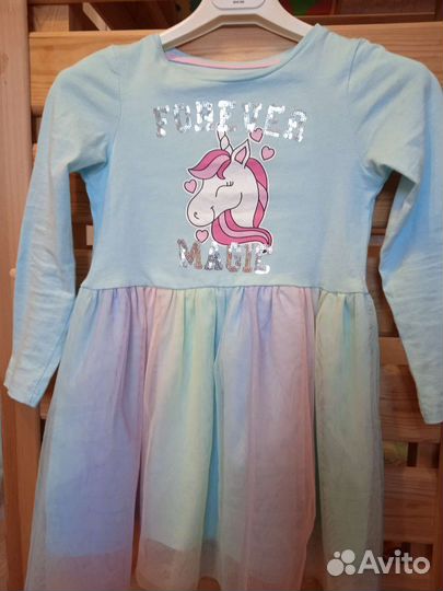 Платье единорог