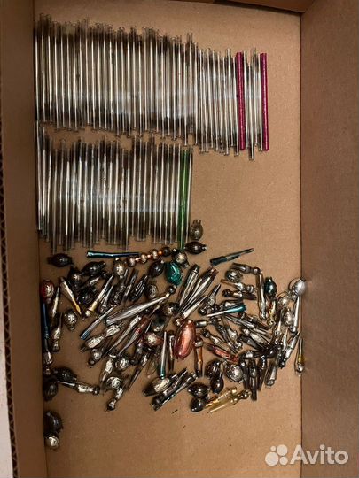 Стеклярус(бусы на елку)