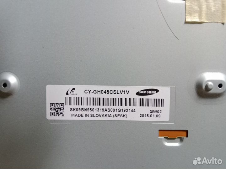 Матрица c подсветкой от тв Samsung