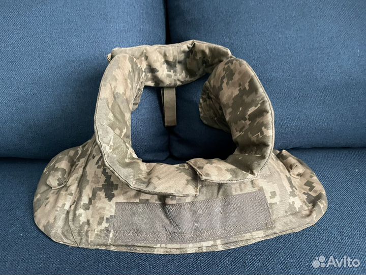 Противоосколочный воротник с кевларом