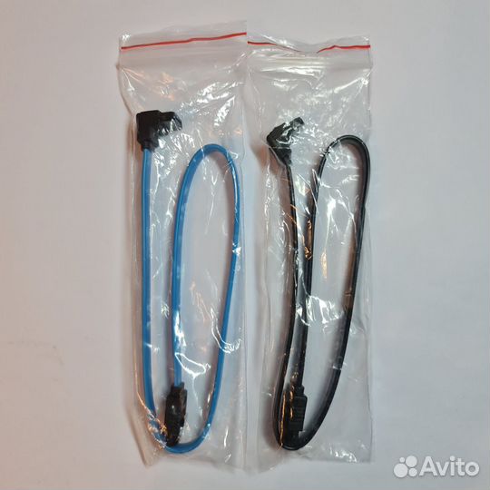 SATA кабель SATA 3 - 6 Gb\s прямоугольный, прямой