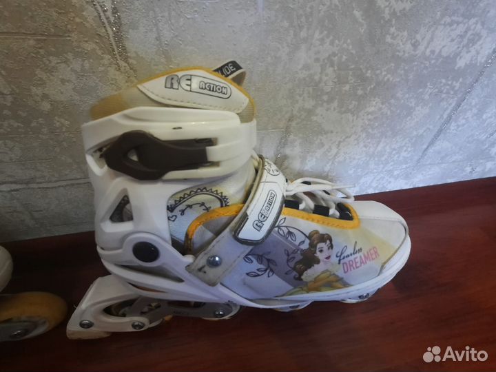 Роликовые коньки детские раздвижные р.37-40