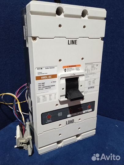 Автоматический выключатель Eaton hmdl-DC 700 ампер