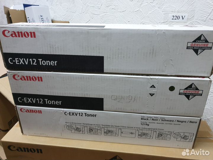 Тонер Canon C-EXV 12, оригинальный